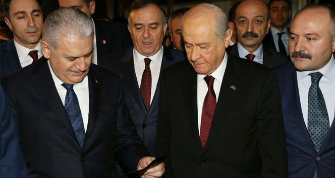 Başbakan Yıldırım'dan Bahçeli'ye yeni kimlik jesti