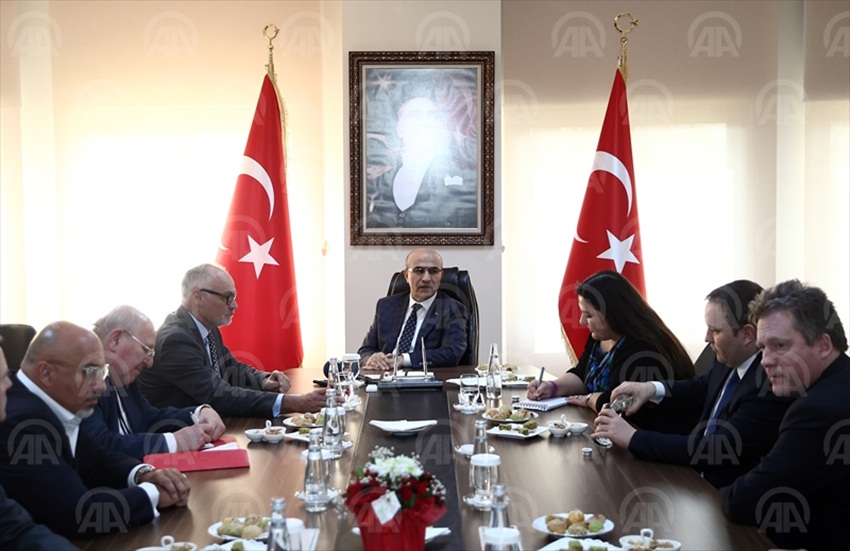 Avam Kamarası heyetinden Vali Demirtaş'a ziyaret