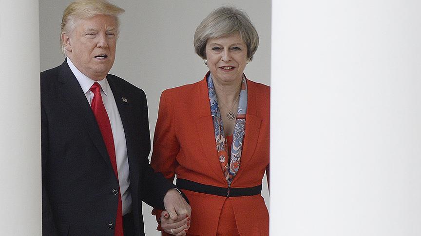 May ile Trump telefonda görüştü