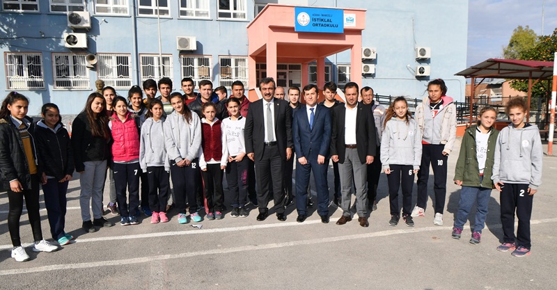 Sporculardan Başkan Çetin’e Teşekkür