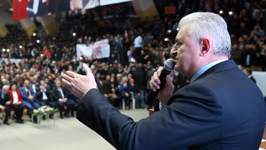 Başbakan Yıldırım: Millet adına evet diyeceğiz, millet için evet diyeceğiz