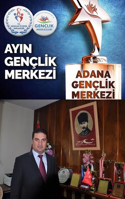 Adana Gençlik Merkezi Birinci Oldu