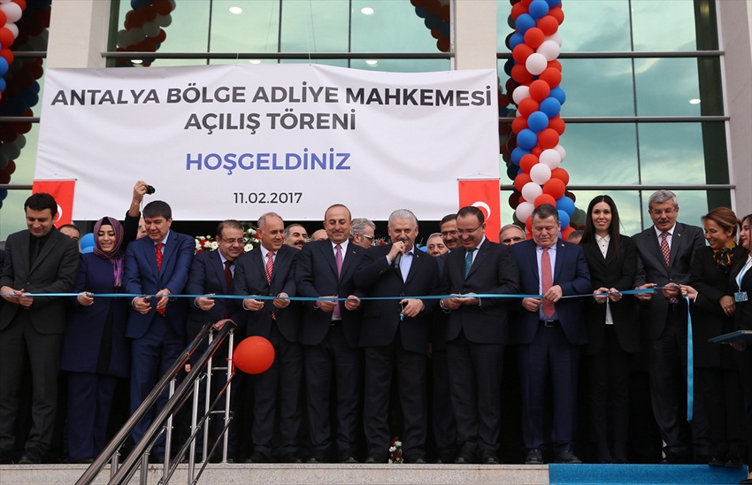 Antalya Bölge Adliye Mahkemesi hizmet binası açıldı