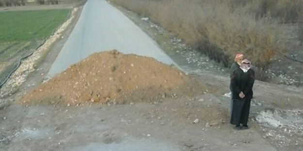 PKK o kentin etrafına hendek kazdı!