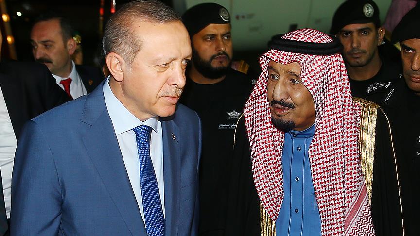 Erdoğan'dan Suudi Arabistan Kralına teşekkür