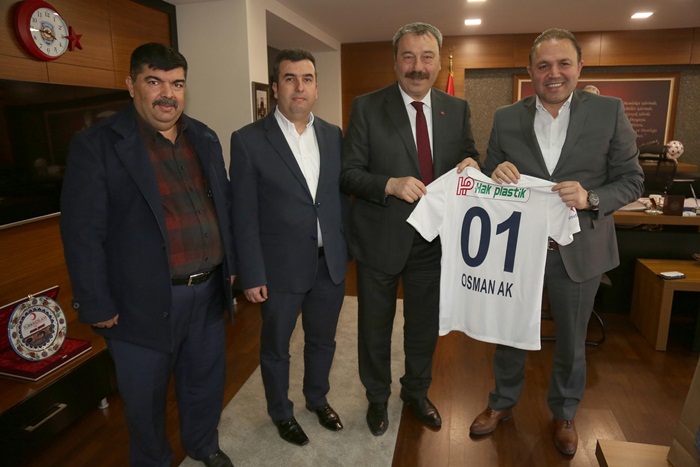 Adana Demirspor’dan Ak’a ziyaret