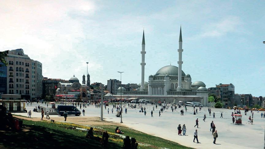 Taksim'e yapılan ve bugün açılacak cami birçok yeniliği barındırıyor