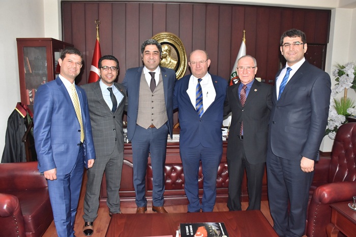 Çukurova Gazeteciler Cemiyeti Baro’yu Ziyaret Etti.