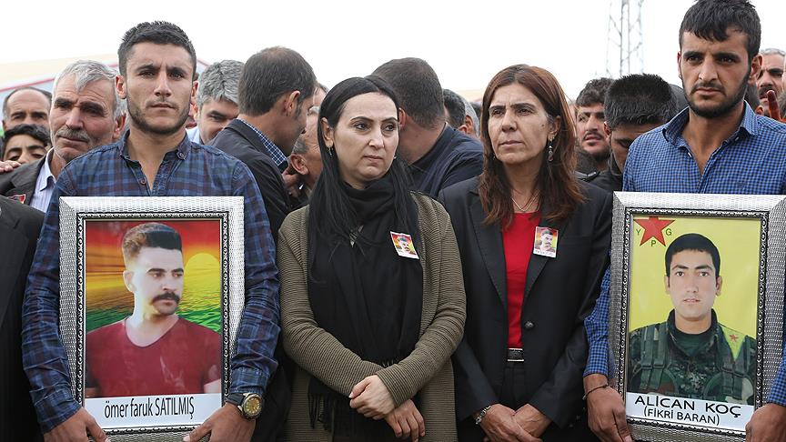 Yüksekdağ, 'PKK'nın anı defteri'ne yazı yazmış