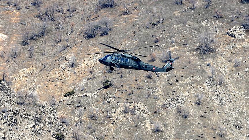 TSK: Şırnak'taki helikopter kazasında 13 asker şehit oldu