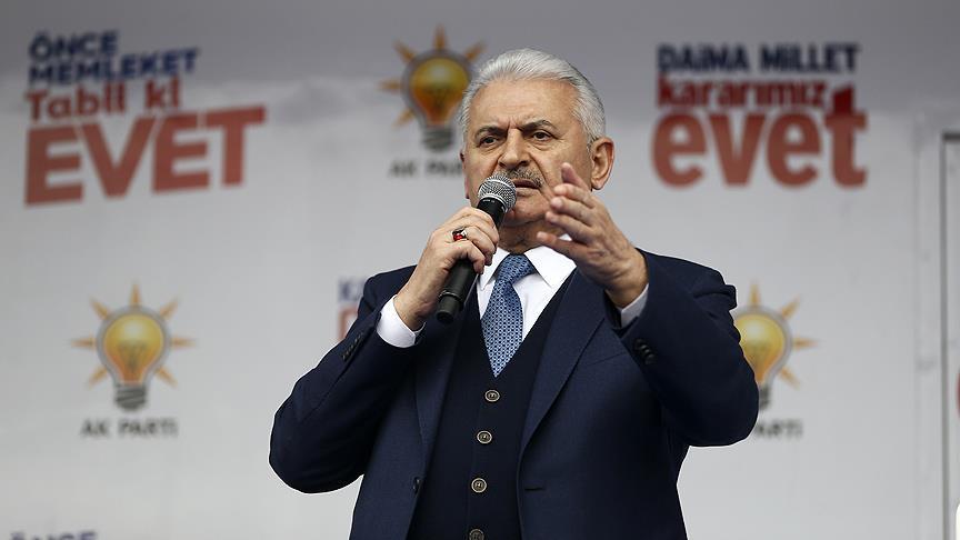 Başbakan Yıldırım: 'Evet' çıkacak, Kandil bitecek..