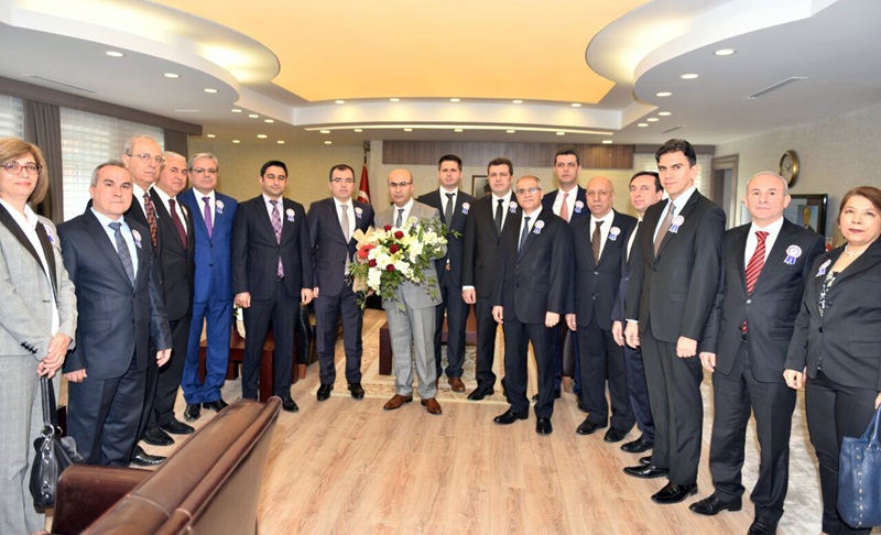 Vergi Dairesi Başkanı Ahmet Tunalı'dan Vali Demirtaş’a “Vergi Haftası” Ziyareti