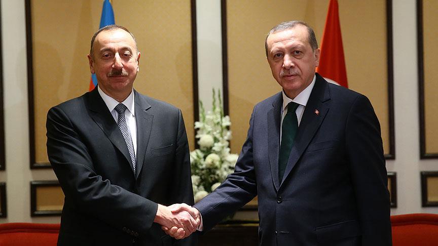 Erdoğan ile Aliyev ortak basın toplantısı düzenledi