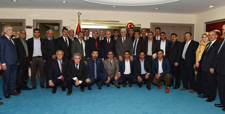 Türkiye Muhtarlarından Vali Demirtaş’a Ziyaret