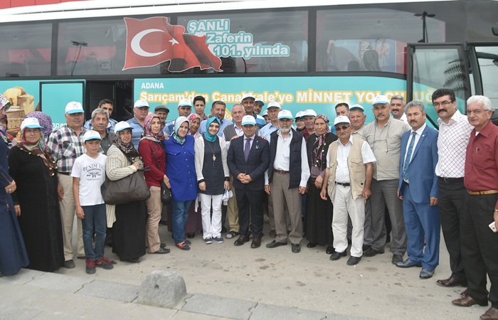 Sarıçam Belediyesi Çanakkale’ye Minnet Yolculuğu Başlıyor