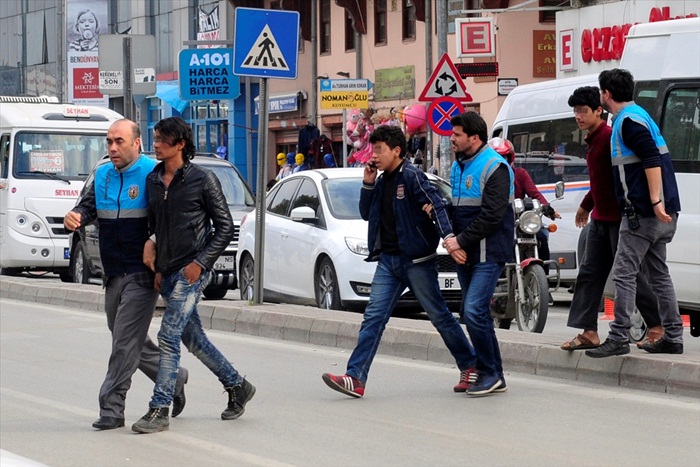 Adana'da dilenci operasyonu