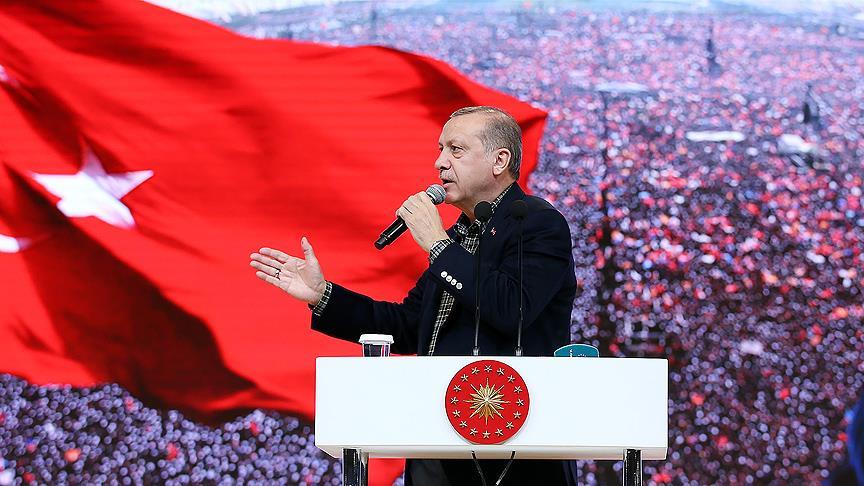 Cumhurbaşkanı Erdoğan: Türkiye tüm meselelerin üzerinden gelecek imkana sahiptir