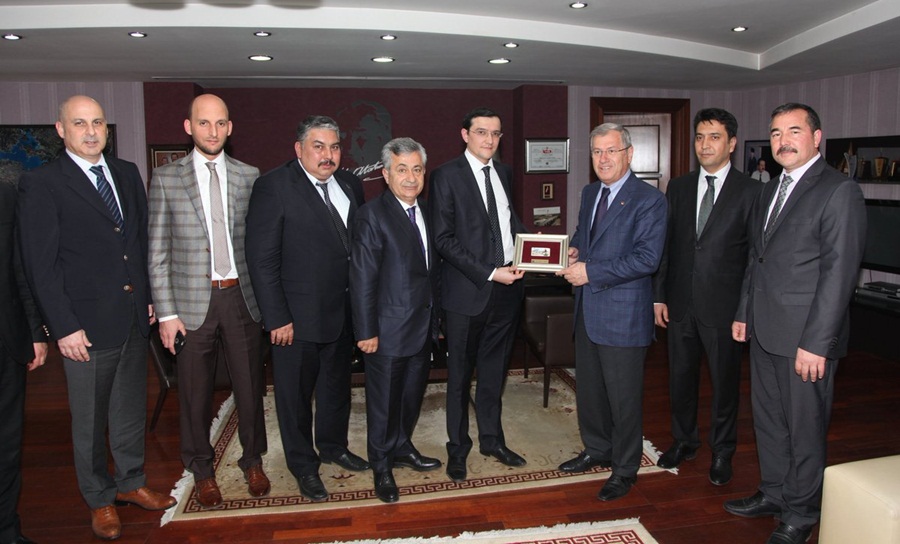 Özbek Diplomatların ATO Ziyareti...