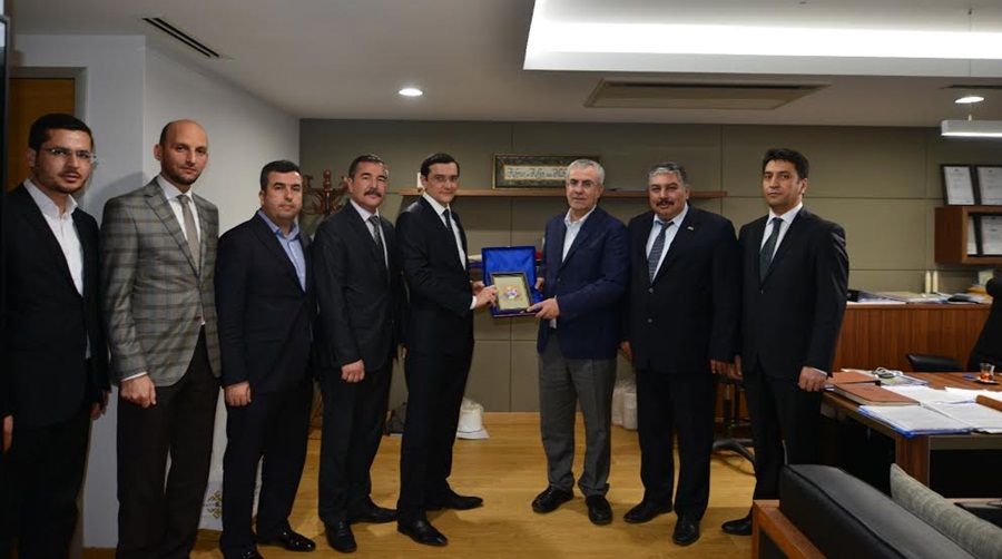 ASKON ve Özbek Diplomatlar ASO Ziyaret Etti