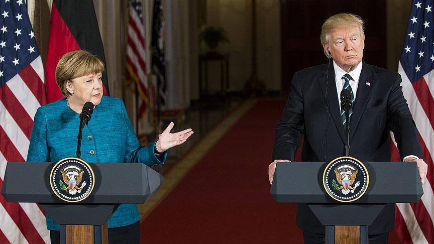 Trump ile Merkel'den 'İngiltere ile dayanışma' vurgusu