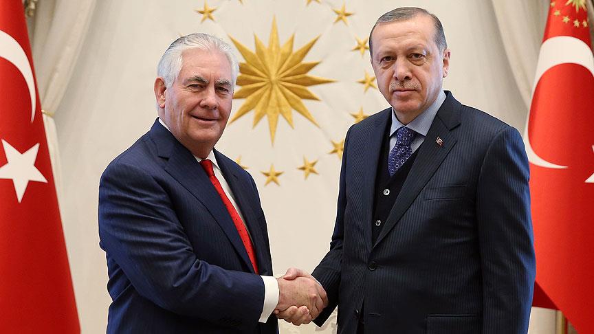 ABD Dışişleri Bakanı Tillerson Türkiye'yi ziyaret edecek