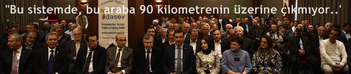 "Bu sistemde, bu araba 90 kilometrenin üzerine çıkmıyor..'