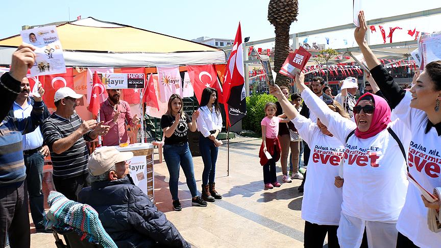 Aydın'da halk oylaması kampanyalarında beraberlik mesajı