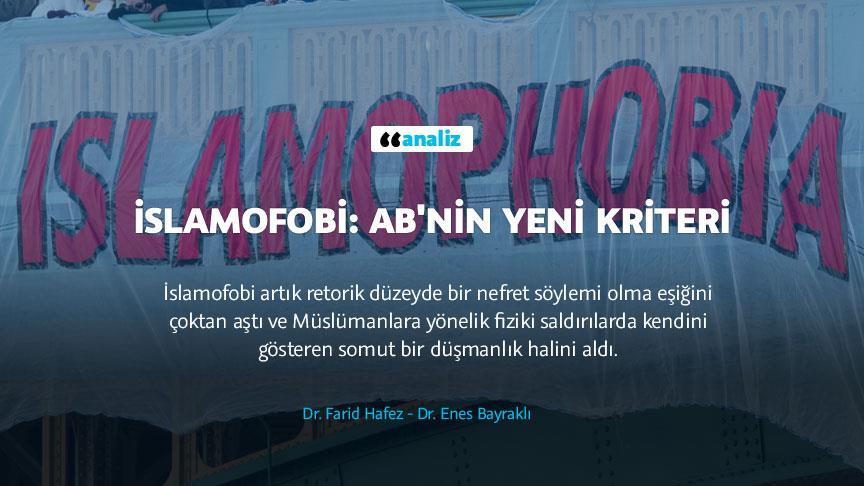 İslamofobi: AB'nin yeni kriteri