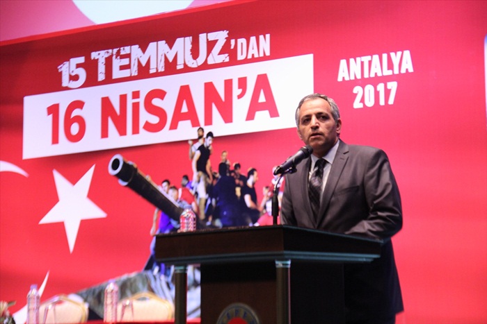 "15 Temmuz'dan 16 Nisan'a" Konferansı