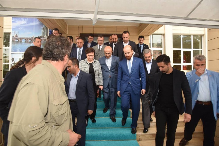 Bilal Erdoğan’dan Vali Demirtaş’a Ziyaret