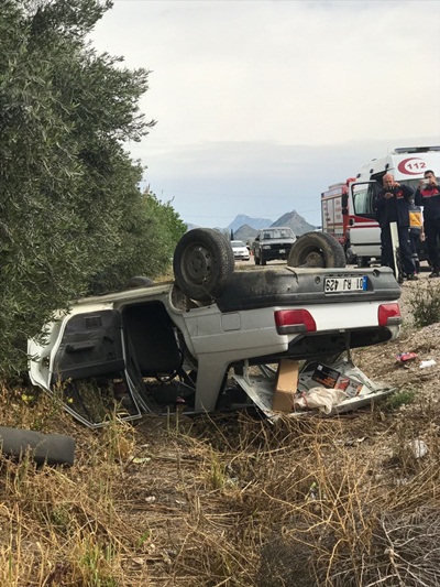 Kozan’da trafik kazası: 2 yaralı