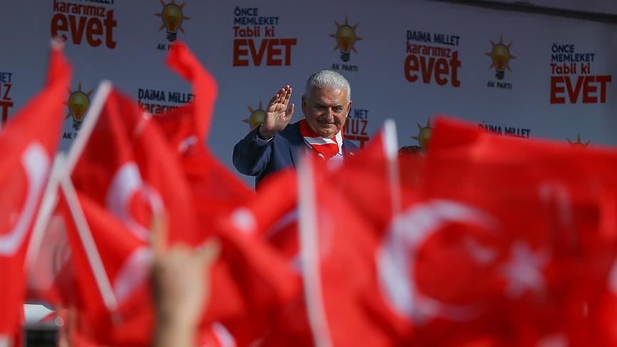 Başbakan Yıldırım 51 ilde miting yaptı