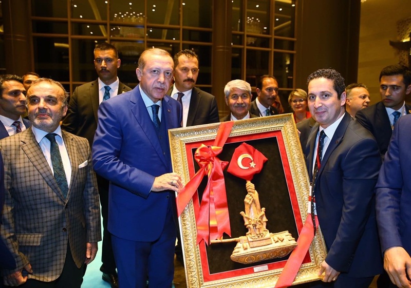 Kadınlardan Cumhurbaşkanı Erdoğan'a 15 Temmuz tablosu