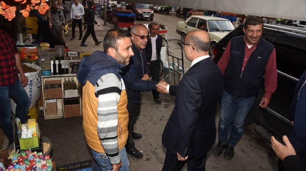 Vali Demirtaş’tan Esnaf Ziyareti