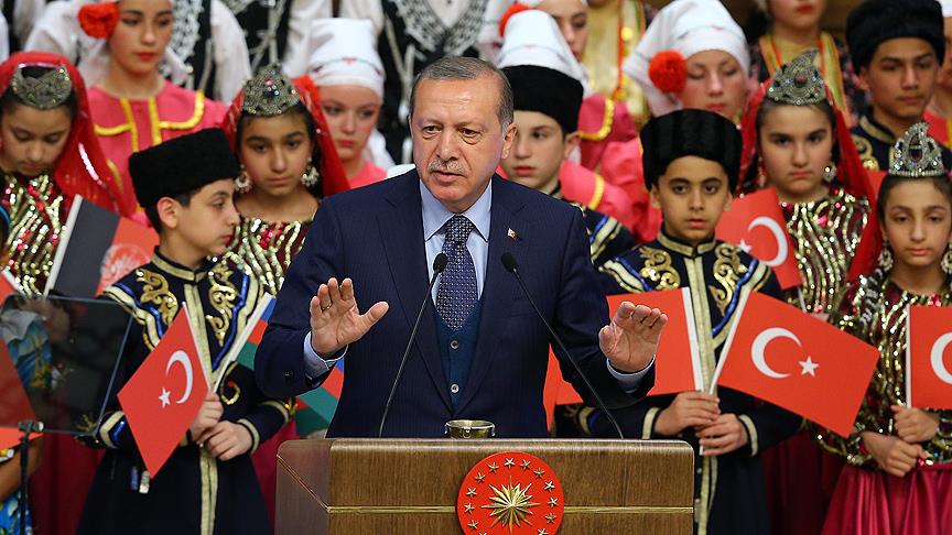 Cumhurbaşkanı Erdoğan'dan 23 Nisan mesajı