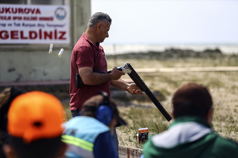 Avcılar, Adana'da atıcılık ve trap yarışmasında buluştu