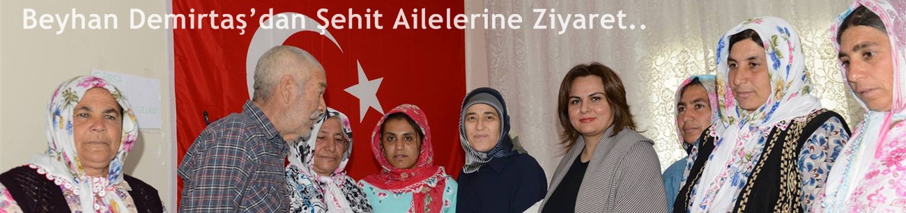 Beyhan Demirtaş'dan Şehit Ailelerine Ziyaret