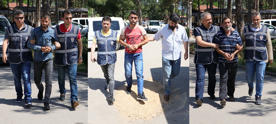 Adana’daki silahlı çatışma kamerada