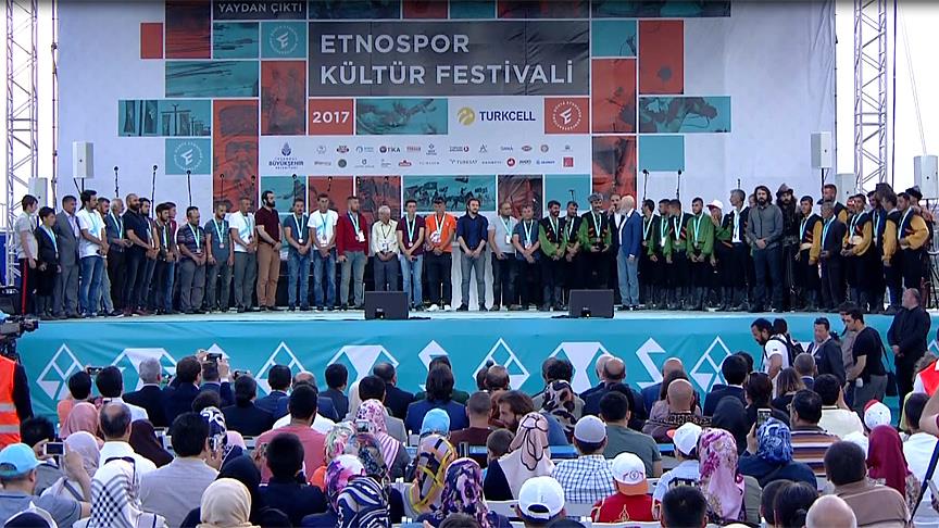 2. Etnospor Kültür Festivali ödül töreniyle tamamlandı