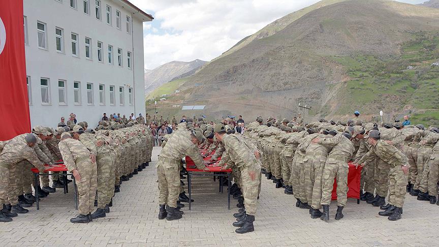 Van'da 371 güvenlik korucusu yemin etti