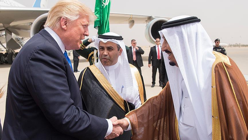 ABD Başkanı Trump Suudi Arabistan'da