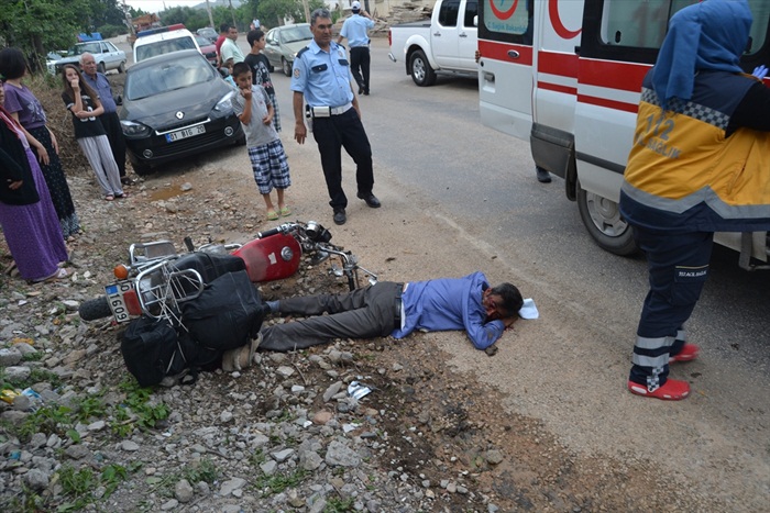 Kozan'da trafik kazası: 1 yaralı