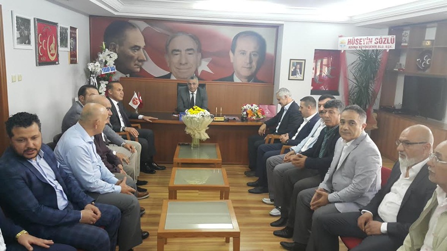 Sözlü'den Başkan Duran'a "Hayırlı olsun" ziyareti...