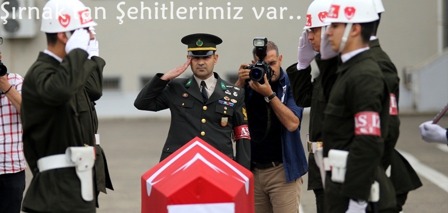 Şırnak'tan Şehitlerimiz var..