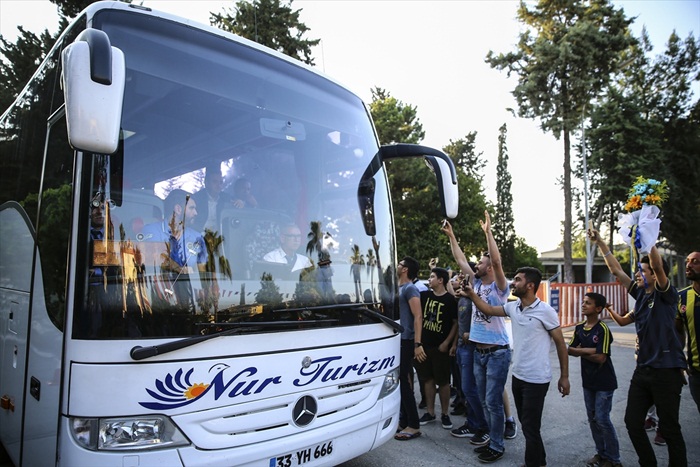 Fenerbahçe kafilesi Adana'da 