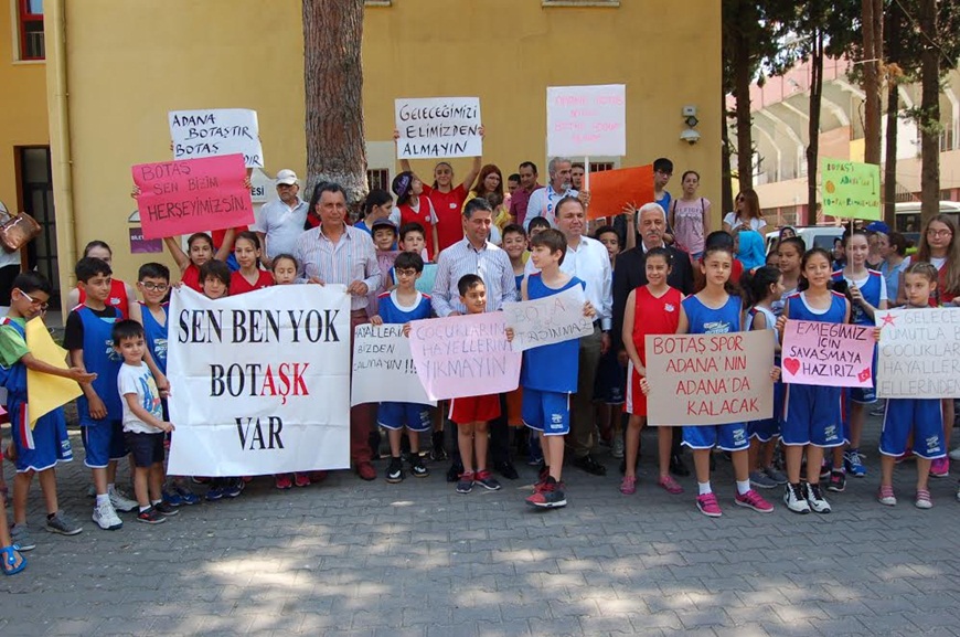 'Botaş Spor Adana’nındır.'