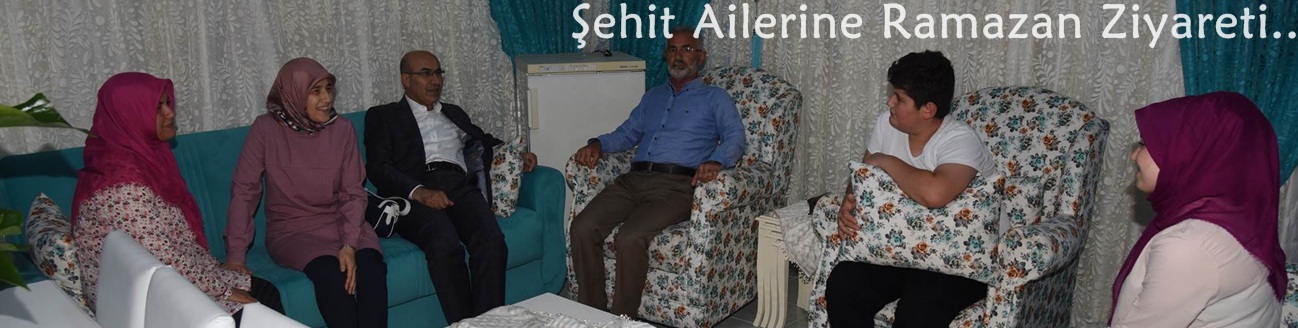 Vali Demirtaş’tan Şehit Ailerine Ramazan Ziyareti