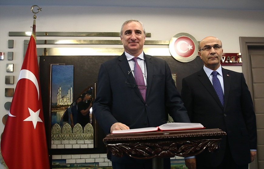 İsrail'in Ankara Büyükelçisi Naeh, Adana'da