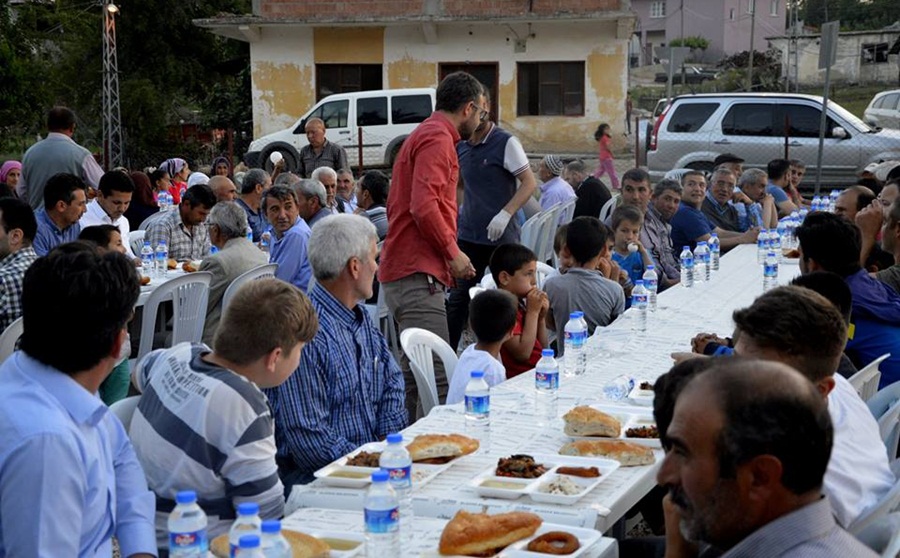 Posyağbasan da iftar bir başka..