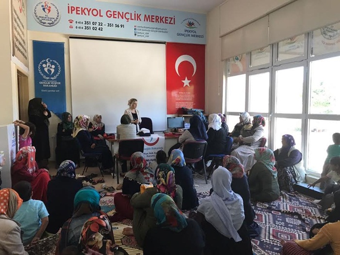 İpekyol’da kadına yönelik şiddet ve çocuk istismarı semineri..